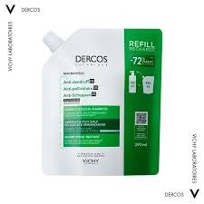 Vichy Dercos Anti-Dandruff DS Refill Σαμπουάν κατά της Ξηροδερμίας, της Πιτυρίδας και του Κνησμού για Κανονικά - Λιπαρά Μαλλιά Ανταλλακτικό, 390ml