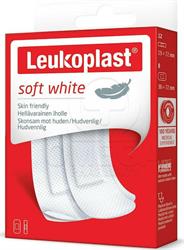 Leukoplast Soft White 19x72mm Aπαλά Αυτοκόλλητα Επιθέματα, 20τεμ