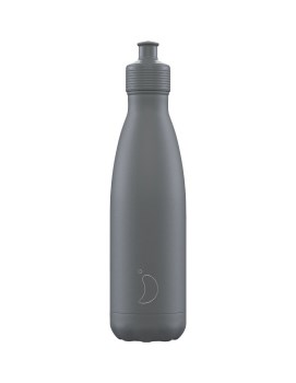 CHILLY'S SPORTS BOTTLE - GREY 500ML