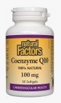 Natural Factors Coenzyme Q10 100 mg 30 μαλακές κάψουλες