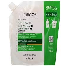 Vichy Dercos Anti-Dandruff DS Refill Σαμπουάν κατά της Ξηροδερμίας, της Πιτυρίδας και του Κνησμού για Ξηρά Μαλλιά Ανταλλακτικό, 390ml