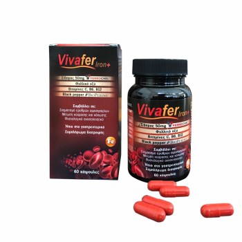 Vivafer Iron+ 50mg 60 caps