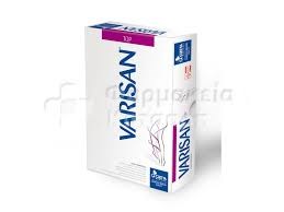 Varisan Top Θεραπευτικές Κάλτσες Κάτω Γόνατος Ccl 1 Ανοικτά Δάκτυλα Normal Μαύρο Ζεύγος No5.