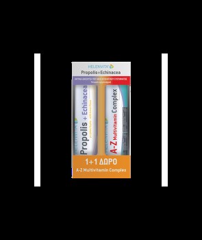 Helenvita Promo Propolis + Echinacea 20 αναβράζοντα δισκία Λεμόνι & A-Z Multivitamin Complex 20 αναβράζοντα δισκία