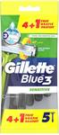 GILLETTE 4-ΤΜΧ BLUE 3 ΞΥΡΑΦΑΚΙ ΜΙΑΣ ΧΡΗΣΗΣ