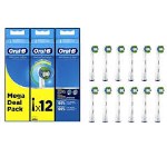 Oral-B Promo CrossAction Clean Maximiser White Edition Mega Pack Ανταλλακτικές Κεφαλές Άσπρες, 12τεμ.