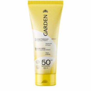 Garden Sunscreen Face & Body Lotion Spf50, 200ml