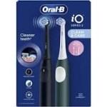 Oral-B iΟ Duo Series 2 Clean & Care Pack Ηλεκτρικές Οδοντόβουρτσες, 2τεμ