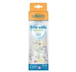 Dr. Brown's Natural Flow Anti-Colic Baby Bottle Options+ Wide Neck 0m+ Φάλαινα 270ml