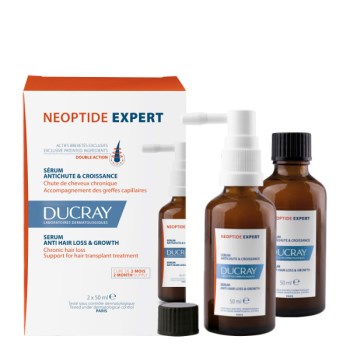 Ducray Promo Neoptide Expert Lotion Ορός κατά της Τριχόπτωσης για Όλους Τους Τύπους Μαλλιών 2x50ml
