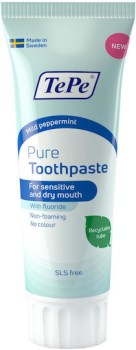 TePe Pure MILD PEPPERMINT TOOTHPASTE 75 ml