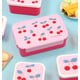 A little lovely company: Δοχείο φαγητού Bento με χωρίσματα- 1,2 L- Cherries