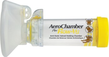 AeroChamber Παιδικό με Μάσκα 1-5 ετών Κίτρινο