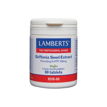 Lamberts Griffonia Seed Extract Providing 5-HTP 100mg 60tabs