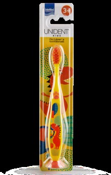 InterMed Unident Παιδική Οδοντόβουρτσα για 3+ Χρονών Κίτρινο