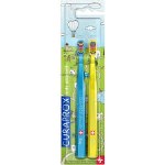 Curaprox Kids Ultra Soft Toothbrush Μαλακή Οδοντόβουρτσα για Παιδιά, 2τεμ