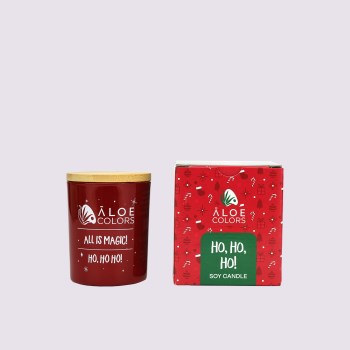 Aloe+ Colors Ho Ho Ho Soy candle