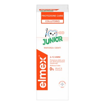 Elmex Caries Protection Junior Παιδικό Στοματικό Διάλυμα για 6-12 Ετών 400ml