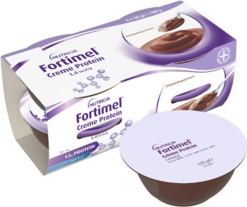 Fortimel cream protein 1.6kcal/g 4x125gr σοκολάτα