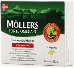 MOLLERS FORTE OMEGA 3 30CAPS