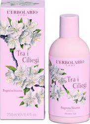 L’Erbolario Tra i Ciliegi Bagnoschiuma 250ml – Αφρόλουτρο με Άρωμα Ανθισμένης Κερασιάς