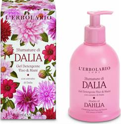 L’Erbolario Sfumature di Dalia Gel Detergente Viso & Mani 280ml – Καθαριστικό Προσώπου & Χεριών με Άρωμα Ντάλιας