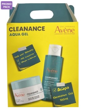 Avene Cleanance Aqua gel 50ml & Δώρο Cleanance gel 100ml