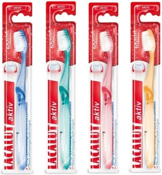 Lacalut Aktiv Toothbrush – Οδοντόβουρτσα για Ευαίσθητα Ούλα & Προστασία από Ουλίτιδα