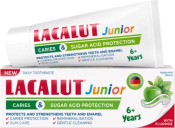 Lacalut Junior 6+ – Παιδική Οδοντόκρεμα με Φθόριο για Δυνατά Δόντια & Προστασία από την Τερηδόνα