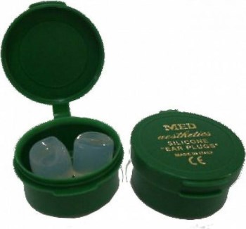 Med Europe Ωτοασπίδες Σιλικόνης 2τμχ – Επαναχρησιμοποιούμενες Ωτοασπίδες για Προστασία & Άνεση