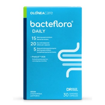 Bacteflora Daily – Προβιοτικά για Καθημερινή Εντερική Ισορροπία30 caps
