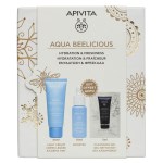 Apivita Aqua Beelicious Promo Aqua Beelicious Ενυδατική Κρέμα-Gel Ελαφριάς Υφής 40ml & Δώρο Booster 10ml & Gel Πρόσωπου & Μάτια 5ml