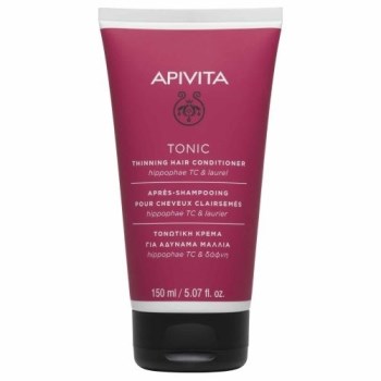 Apivita Tonic Conditioner Όγκου για Λεπτά Μαλλιά Hippophae TC & Δάφνη 150ml