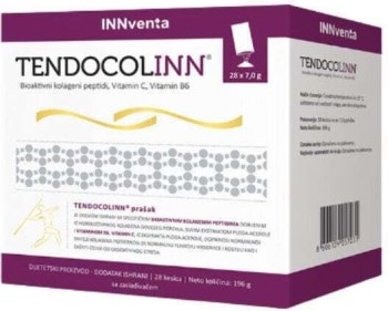 Tendocolinn – Συμπλήρωμα Διατροφής για Τένοντες, Αρθρώσεις & Συνδετικό Ιστό, 28 φακελίσκοι x 7g