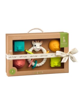 Σόφι καμηλοπάρδαλη Σετ δώρου με παιχνίδια πρώιμης ανάπτυξης