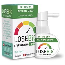 LOSEBiG Diet Oral Spray Γεύση Μέντα, 30ml