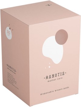 AGNOTIS Επιθέματα Στήθους 30τμχ | Απορροφητικά Επιθέματα Θηλασμού με Απαλή Υφή.