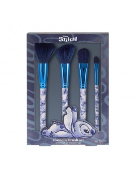 MAD BEAUTY STITCH DENIM COSMETIC BRUSH SET