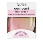 Tangle Teezer Compact Styler Pink Matte Chrome – Βούρτσα Ξεμπερδέματος με Καπάκι