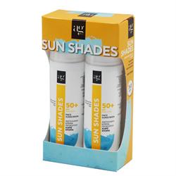 AG Pharm Sun Shades Sunscreen Αντηλιακή Κρέμα Προσώπου SPF50 2x50ml
