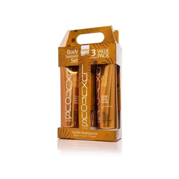 InterMed Luxurious Σετ Περιποίησης για Ενυδάτωση & Καθαρισμό Σώματος Vanilla Madagascar 3τμχ
