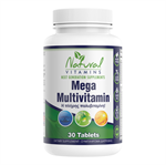 NATURAL VITAMINS MEGA MULTIVITAMIN 30 TB