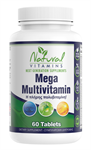 NATURAL VITAMINS MEGA MULTIVITAMIN 60 TB