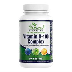 NATURAL VITAMINS B-100 COMPLEX 50 TB