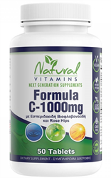 NATURAL VITAMINS C-1000 MG 50 TB