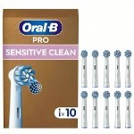 Oral-B Pro Sensitive Clean White Ανταλλακτικές Κεφαλές Ηλεκτρικής Οδοντόβουρτσας, 10τεμ