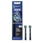 Oral-B Cross Action Black Edition Clean Maximiser Ανταλλακτικές Κεφαλές, 2τεμ