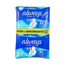 Always Ultra Day Super Extra Wings Size 3, 16 τεμάχια