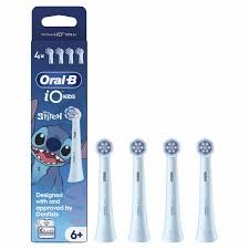 Oral-B iO Kids Disney Stitch Ηλεκτρική Κεφαλή Οδοντόβουρτσας απο 6+ ετών, 4τεμ
