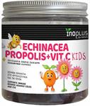 Inoplus Echinacea, Propolis + Vit C Kids Παιδικές Βιταμίνες για Ενίσχυση Ανοσοποιητικού, Κρυολόγημα & Γρίπη, 60 Ζελεδάκια